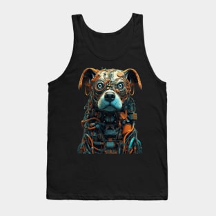 Industrial Punk Dogs by Liza Kraft 9.0 Tank Top